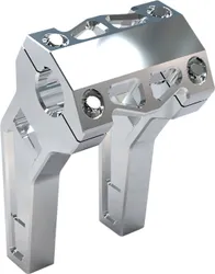 LA Choppers 8in Raw Pullback Performance Riser Pair for 1in Clamping D